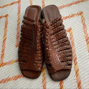 Cole Haan boho braided sandals